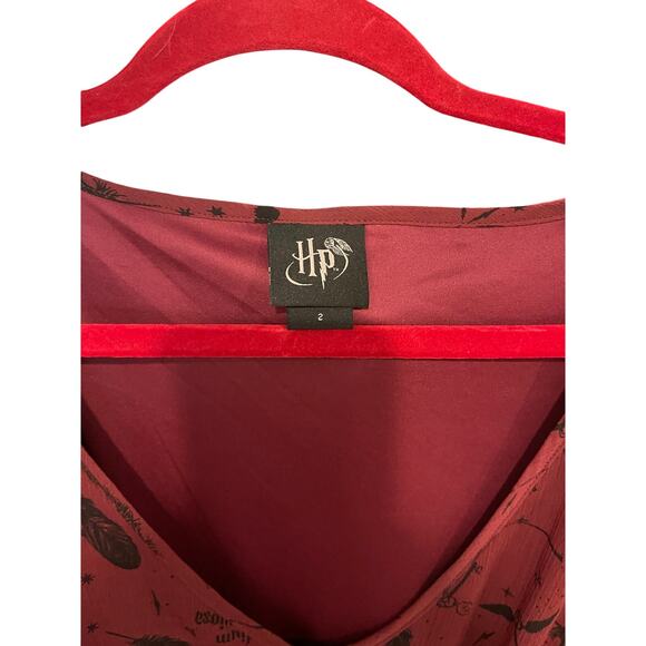 Harry Potter Sheer Cold Shoulder Dress Plus Size 2X - Picture 4 of 8